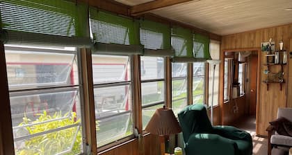 Retreat for tournament fishermen and hunters.