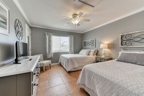 2 bedrooms, desk, iron/ironing board, free WiFi