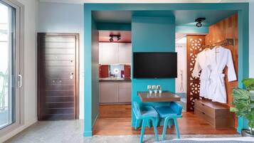 Estúdio, 1 cama Queen | Parte interna