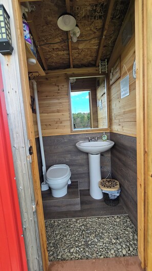 Dusche, Handtücher, Seife, Shampoo