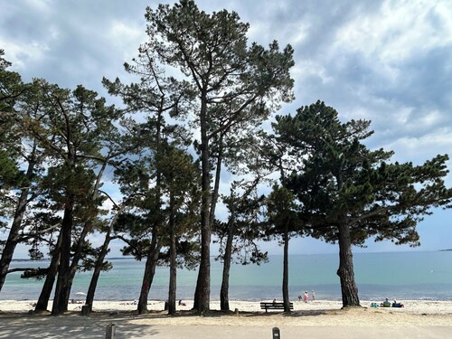 6-person seaview apartment with garden and private heated pool