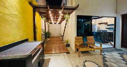 Family Mayan getaway w/ private pool and outdoor leisure space