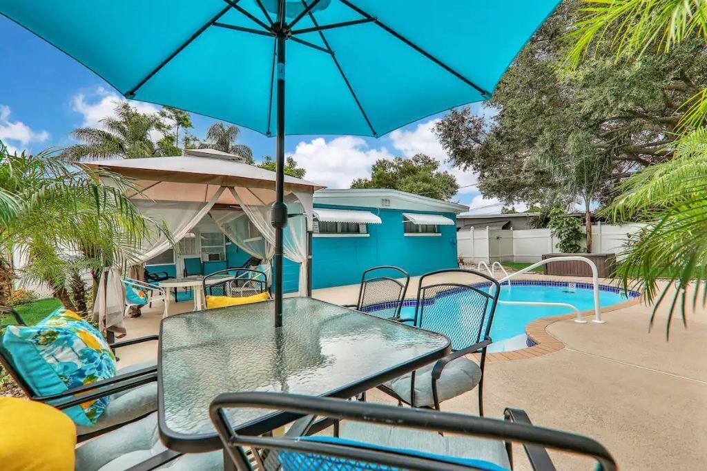 Alberca al aire libre 