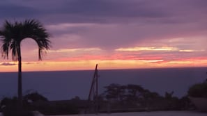 Vista a la playa o el mar