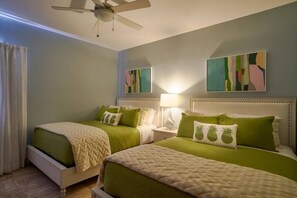 3 habitaciones, tabla de planchar con plancha, cuna de viaje y wifi 