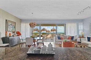 Dining - BEACHFRONT Condo- Sea View AH-101 @Costa Atlantica (Punta Cana)