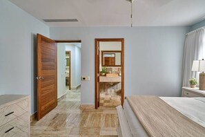 2 bedrooms, iron/ironing board, travel crib, WiFi