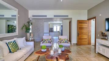 TV, streaming services, offices