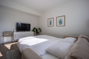 1 dormitorio, escritorio, tabla de planchar con plancha y wifi gratis