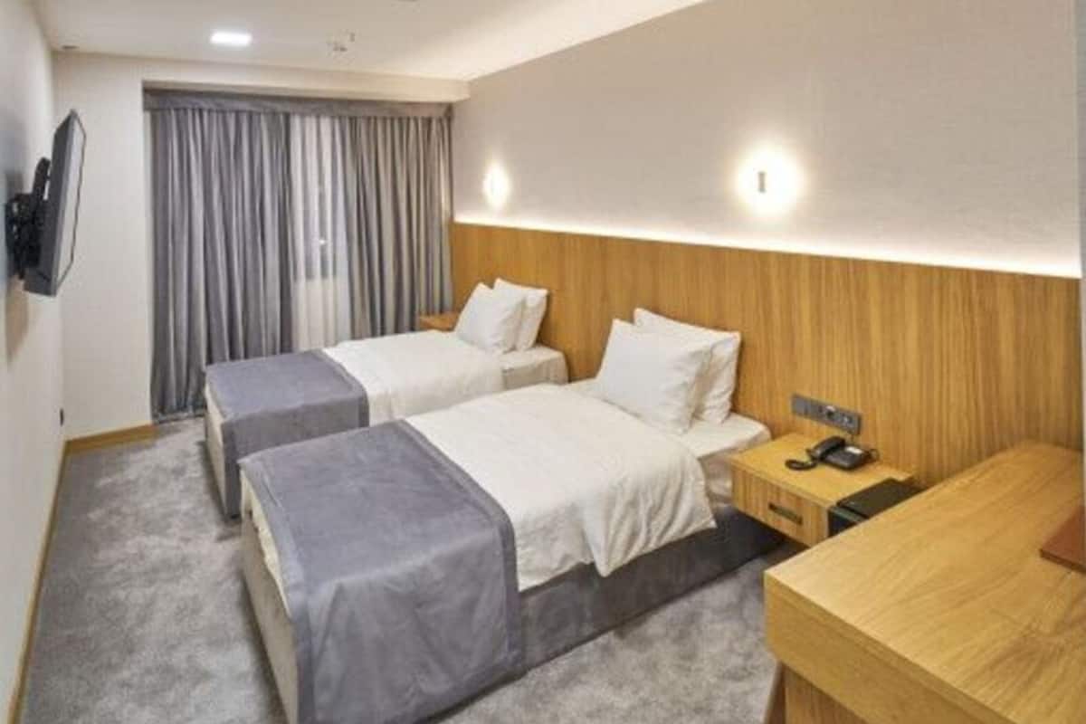 Standaard Twin kamer | Hypoallergeen beddengoed, donzen dekbedden, pillowtop-bedden