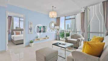 Apartment, 2 Bedrooms | Living area