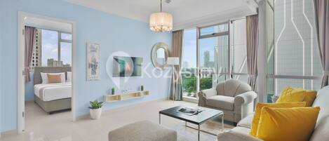Apartment, 2 Bedrooms | Living area