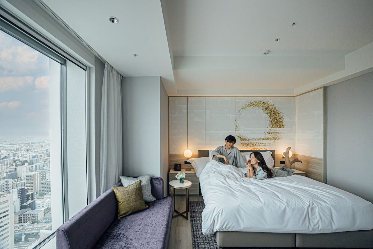 Club-suite (Miyabi Club Floor) | 1 soveværelse, premium-sengetøj, pengeskab på værelset