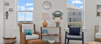 5 Bedroom with Ocean Views & the beach just down the boardwalk!