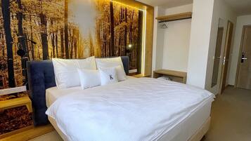 Standard-Doppel- oder -Zweibettzimmer | Hochwertige Bettwaren, Select-Comfort-Betten