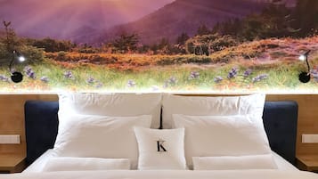 Phòng đôi Deluxe, ban công | 1 phòng ngủ, bộ đồ giường cao cấp, nệm Select Comfort