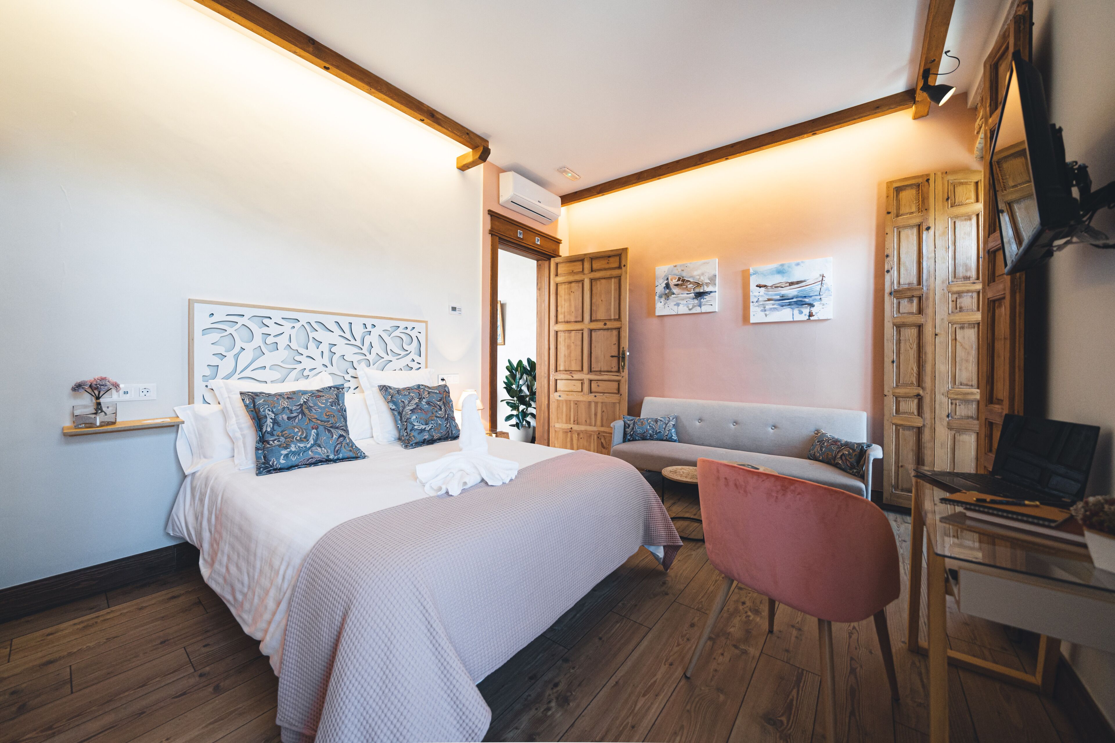 Italiaanse Frette-lakens, luxe beddengoed, donzen dekbedden