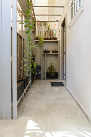 Interior entrance