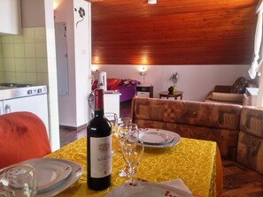 Apartment, 1 Bedroom, Balcony, City View | Living area | TV - Breathtaking View - Attic Apartment (Dubrovnik)