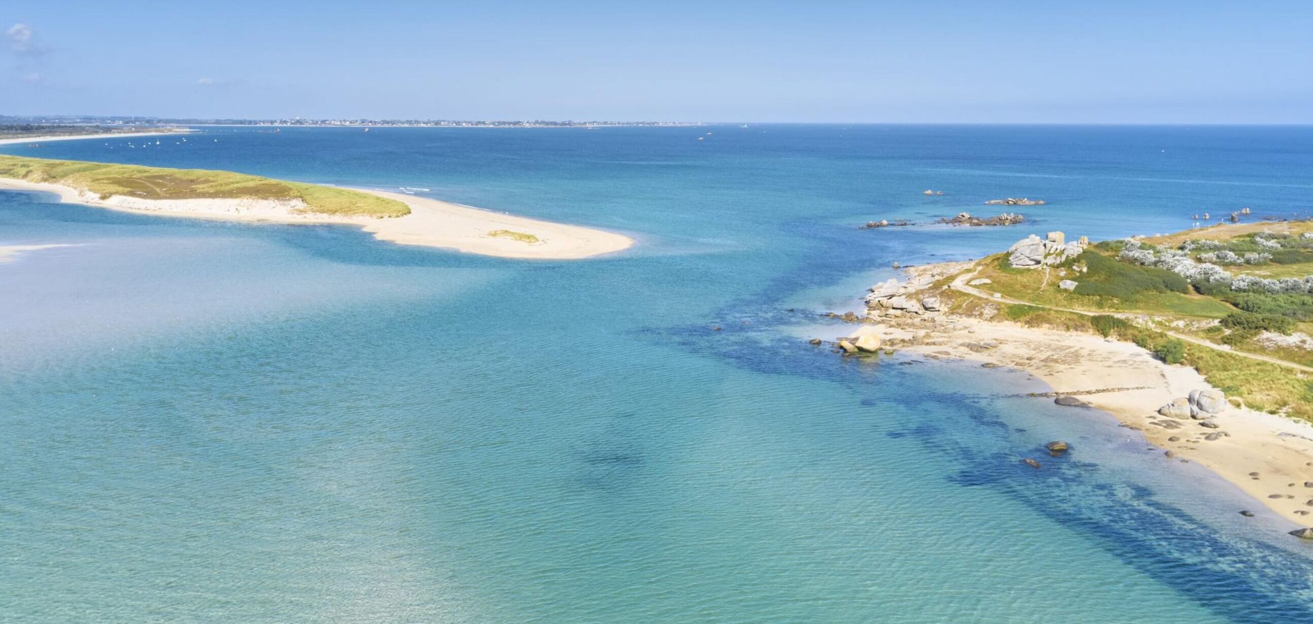 On the beach, sun loungers