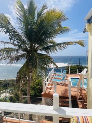 Property grounds - Welcome to Villa Sunrise! 3 bedrooms, 3 Baths, Private Pool! Located on the East End of St. Croix! (Christiansted)