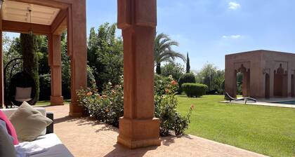 Tranquility in a Maison de Maître on the route de l'Ourika