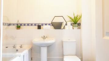 Combined shower/bathtub