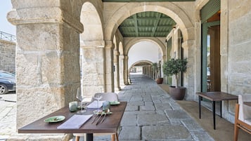 Entrada de la propiedad