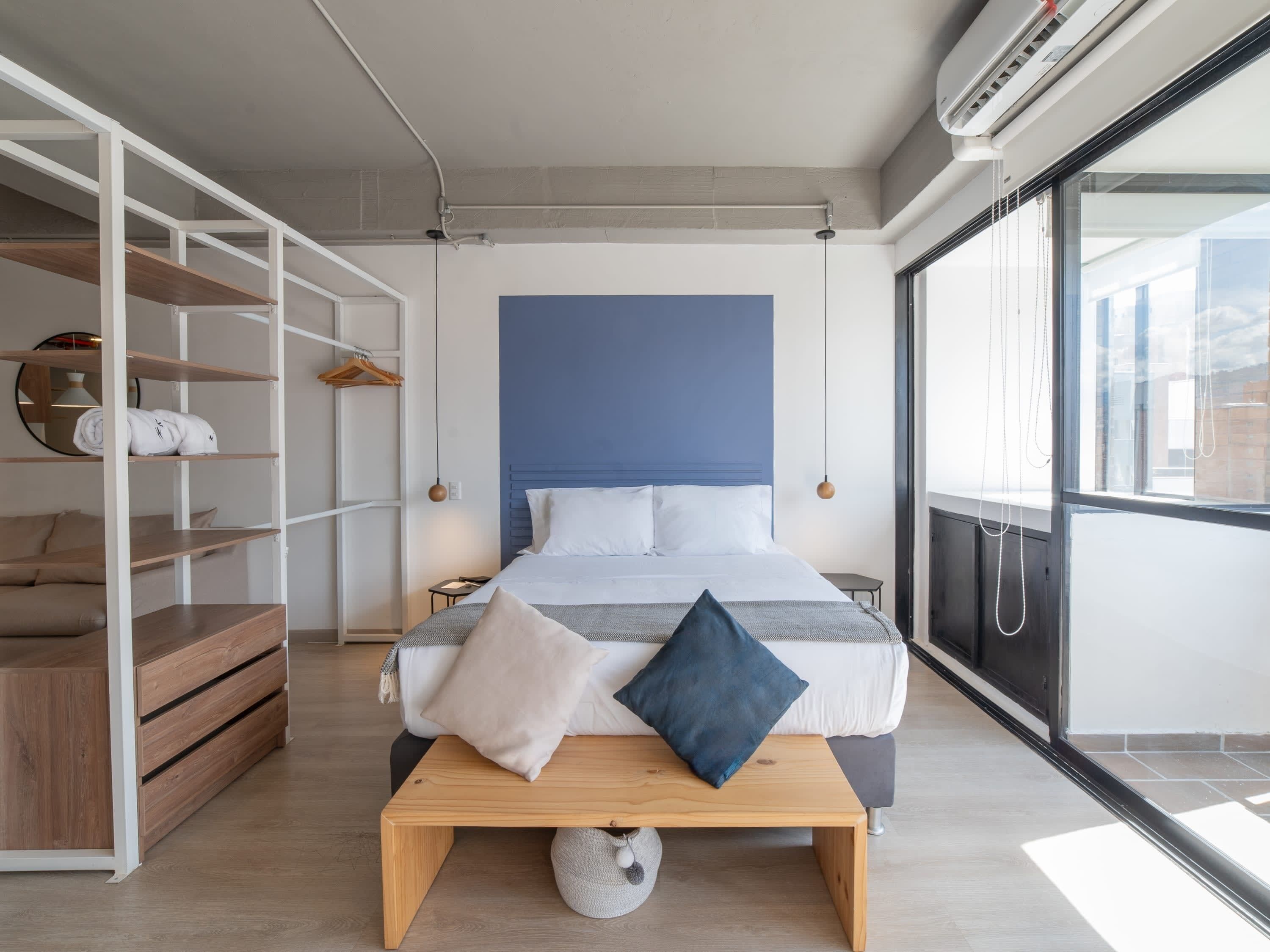 1 bedroom, desk, iron/ironing board, WiFi