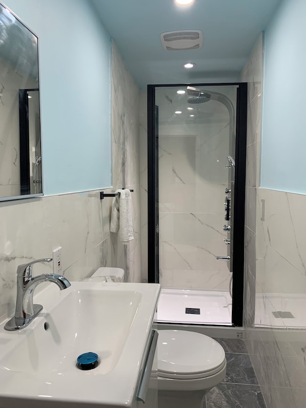 Comfort Double Room | Bathroom - Henderson Héritage Home (Ottawa)