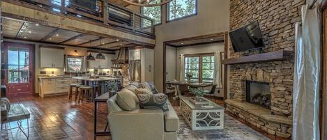 Älytelevisio, takka