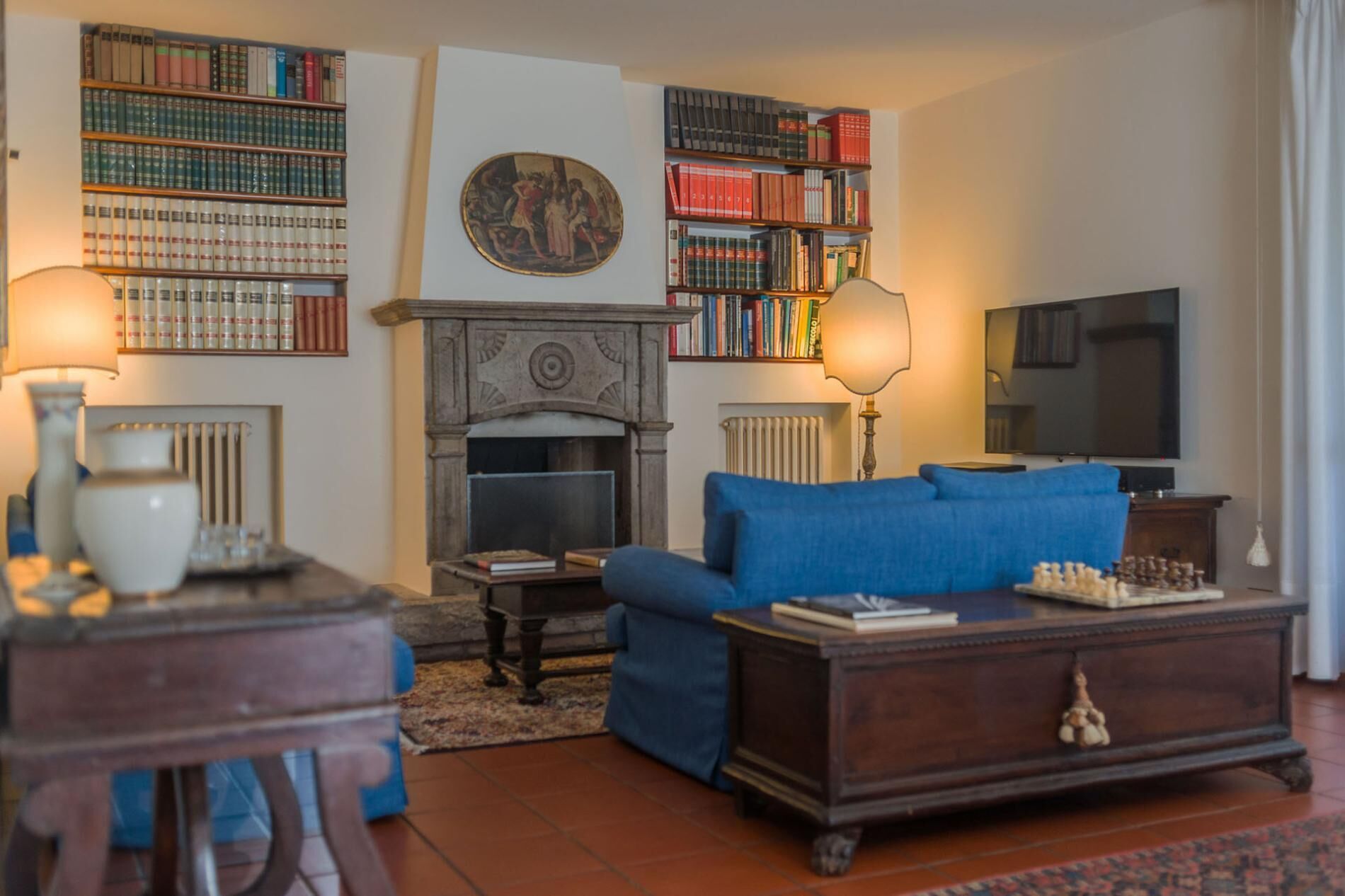 TV, DVD player, table tennis, stereo