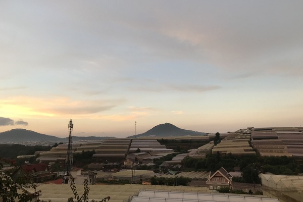 Vue depuis l’hébergement