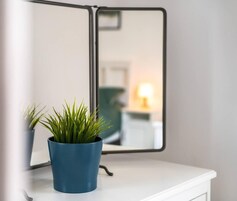 Casa | 2 quartos, ferros/tábuas de passar roupa, Wi-Fi de cortesia