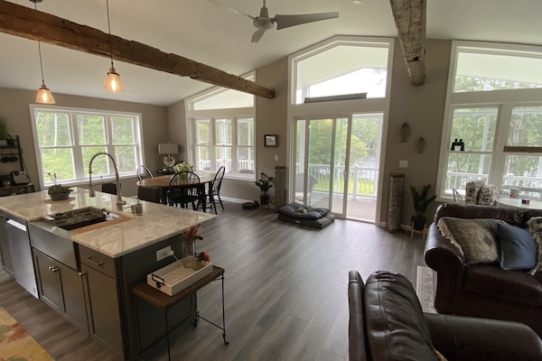 Vista des de l'allotjament