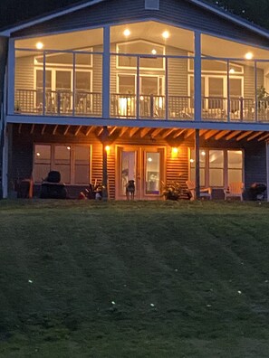 Exterior detail - New Lakefront House (Whitefield)