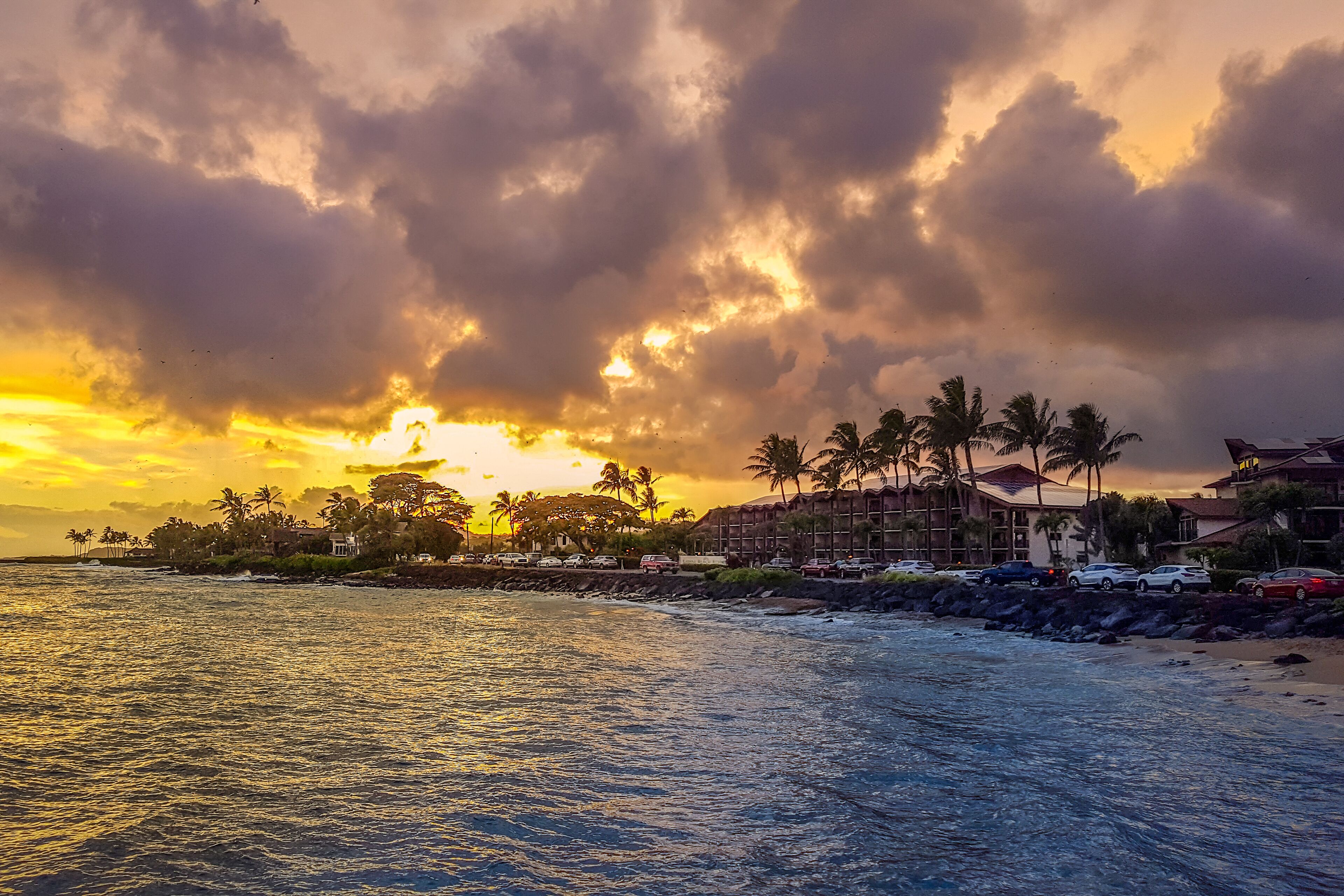 On the beach, beach towels