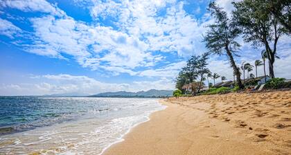 Resort beach condo - ocean-view lanai, fast WiFi - steps to pool & hot tub