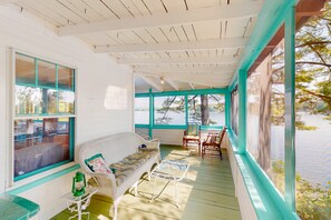 Interior - Lakefront home with beach, stunning view, 2 docks, kayaks, SUP -  dog-friendly (Naples)