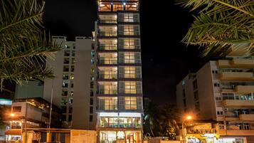 Front of property - evening/night