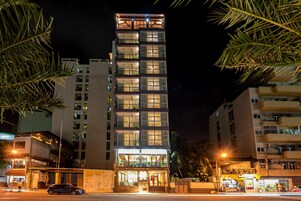 Front of property - evening/night