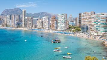 Accommodatie ligt op het strand