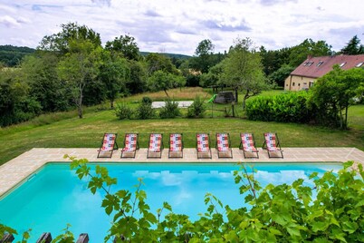 So Villa Terres Douces (28) - Heated pool - Basketball - 1h30 Paris - 30p.
