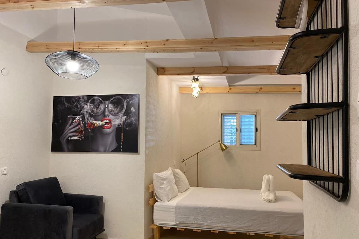 Romantisk rom, 1 queensize-seng, 1. etasje | Utsikt fra rommet
