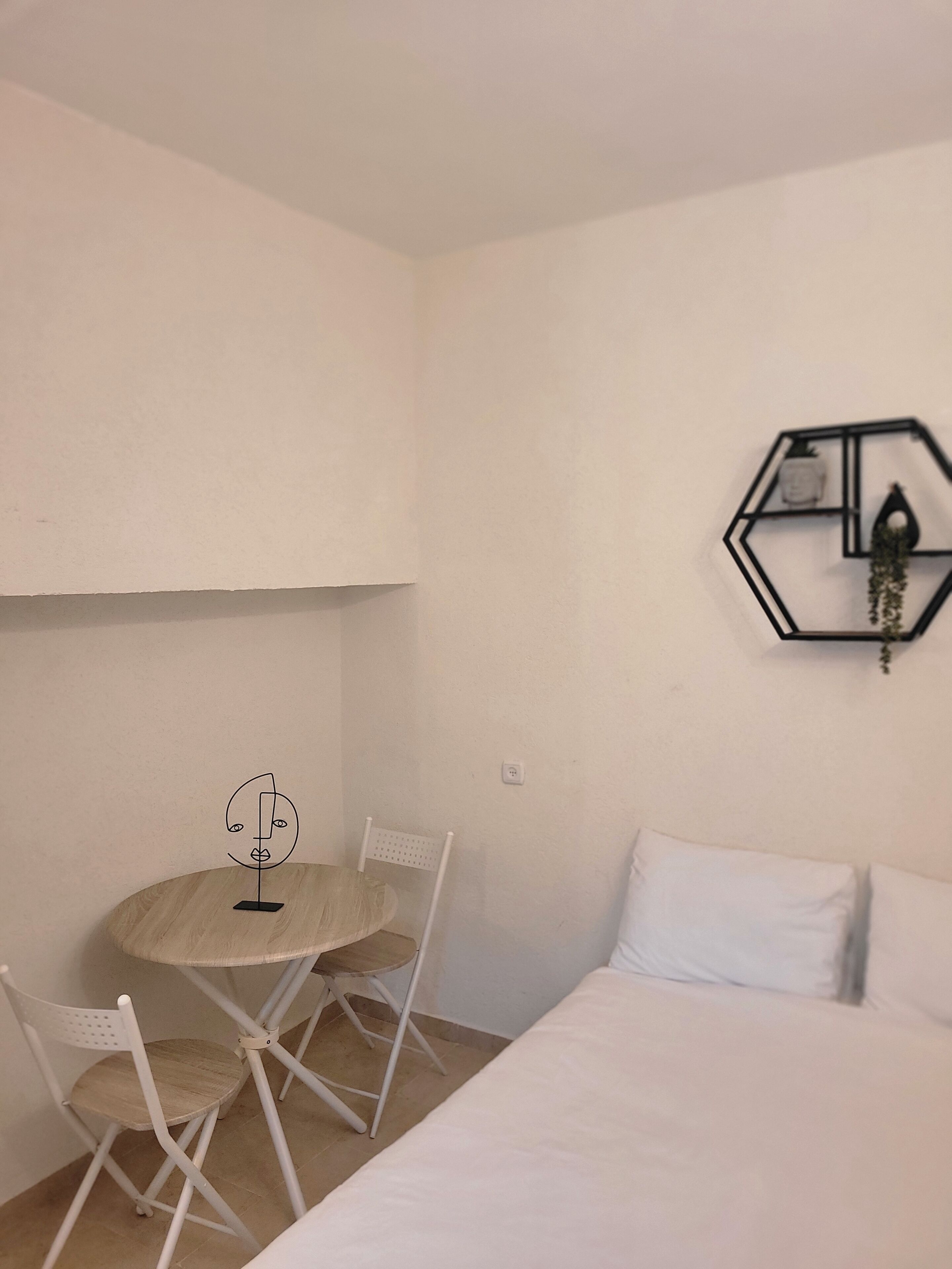 City Studio, 1 Double Bed, Refrigerator & Microwave, Ground Floor | Living area | 43-inch Smart TV with digital channels, TV, Netflix