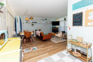 Unclassified image, 2 of 36, button - Mid-Century Modern Themed Surf House (Vermilion)