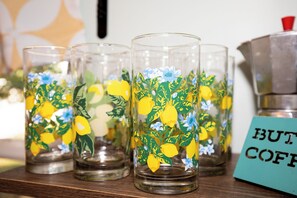 Interior detail - Mid-Century Modern Themed Surf House (Vermilion)