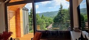 Premium Apartment, 1 Bedroom, Fireplace, Mountainside | View from room