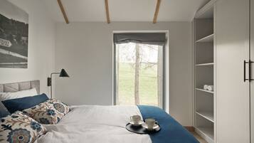 2 habitaciones y sábanas de algodón egipcio