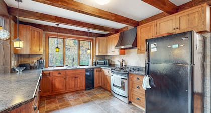 Lovely dog-friendly home with firepit, EV outlet, & washer/dryer